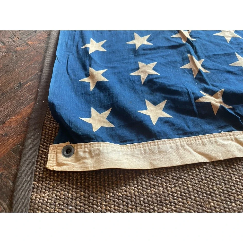 Large Vintage 60's 70's USA Flag 69